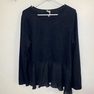 LC Lauren Conrad peplum sweater